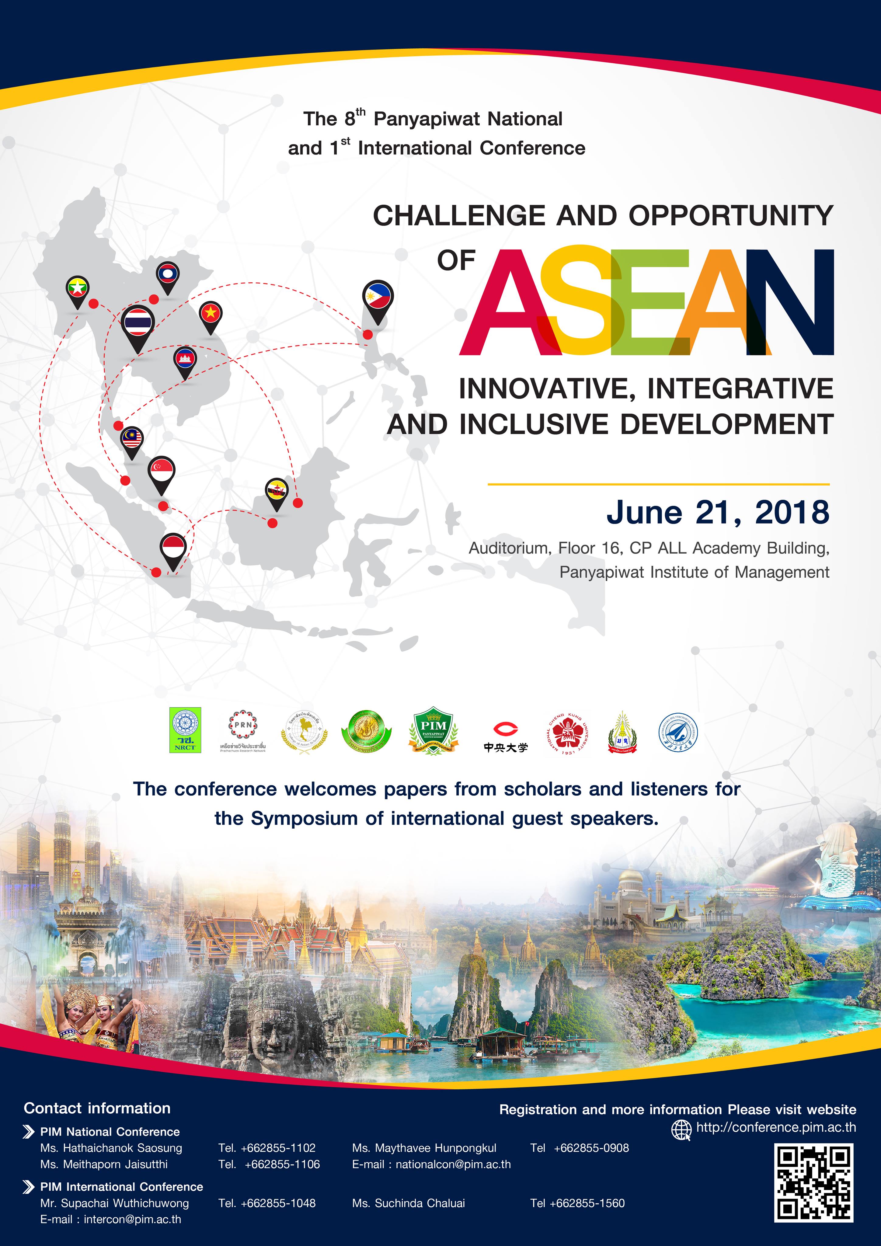The 8th Payapiwat Nation and 1st  International Conference 2018